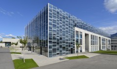 Collège du Sud Bulle Fribourg Agrandissement extension rénovation d'une école façade verre double-peau