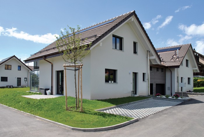 En Concanet Villas dans Quartier résidentiel et villageois Lussy-sur-Morges vernet hogge architectes